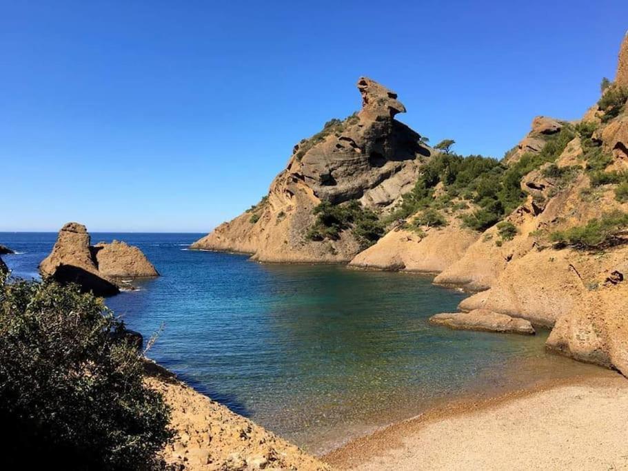 Studio 28M2 Climatise,Wifi, Proche Des Calanques,Plages La Ciotat Kültér fotó